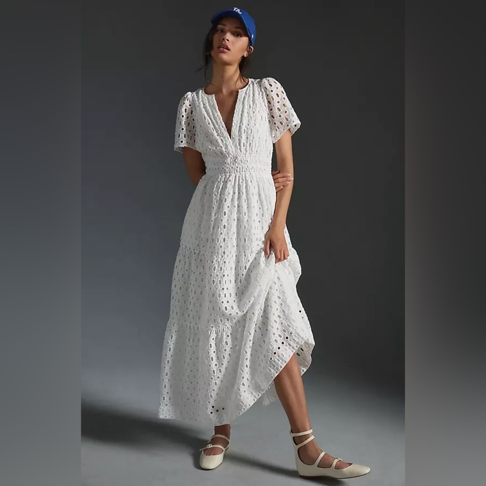 Anthropologie Maeve Somerset Maxi Dress
